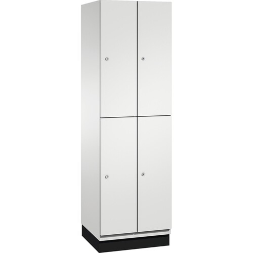C+P Doppelstockspind 4510120S10019 Sockel 4Fächer B600mm lgr/lgr Produktbild Front View L