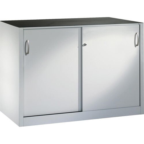 C+P Schwerlastschrank 2156092S10000 Schiebetür 1000x1600x500mm lgr/lgr Produktbild Front View L