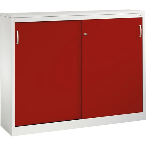 C+P Akten-Sideboard 21471200S10074 2x3OH 1200x1600x400mm lgr/rrt Produktbild Front View L