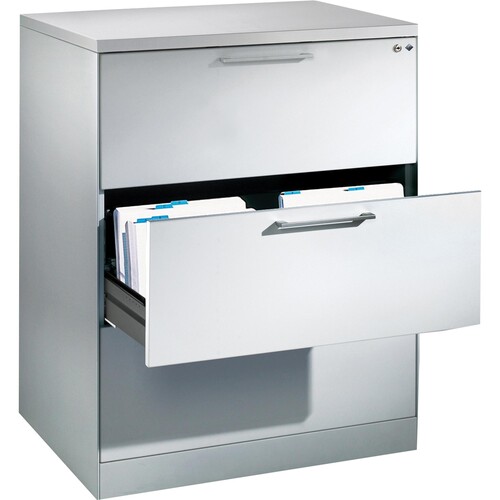 C+P Karteischrank Asisto 146243322S10000 A4 quer lgr/lgr Produktbild Front View L