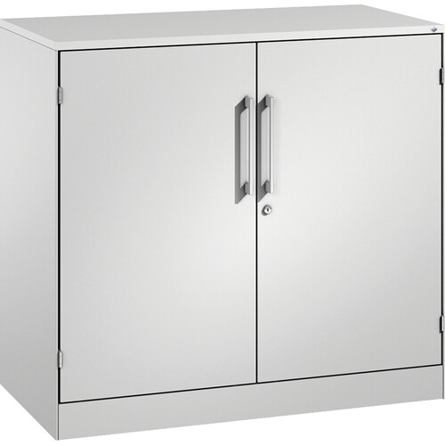 C+P Aktensideboard 141052000S10015 2OH 915x1000x435mm lgr/lgr Produktbild Front View L