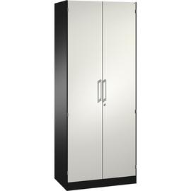 C+P Aktenschrank 141003000S10099 1980x800x435mm sgr/rws Produktbild