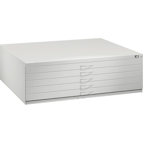 C+P Flachablageschrank A0 7200000S10120 420x1350x960mm lgr Produktbild Front View L