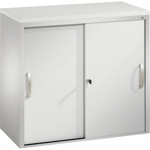 C+P Akten-Sideboard 572200S10093 Schiebetüren 2OH B800mm lgr Produktbild Front View L