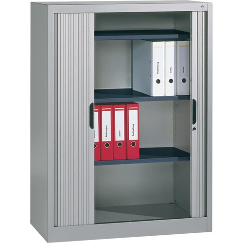 C+P Akten-Sideboard Omnispace 322200S10038 1345x1000x420mm wsalu Produktbild Front View L