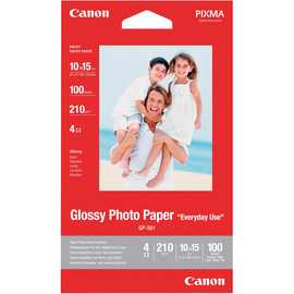 Canon Fotopapier GP501/10x15 0775B003 210g 100 Bl./Pack. (PACK=100 STÜCK) Produktbild