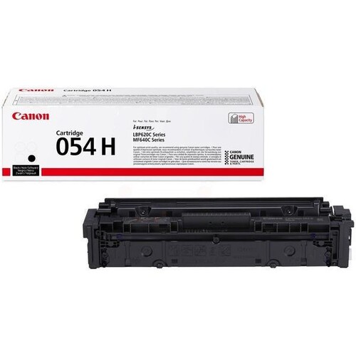 Canon Toner 3028C002 054 H 3.100Seiten schwarz Produktbild Front View L