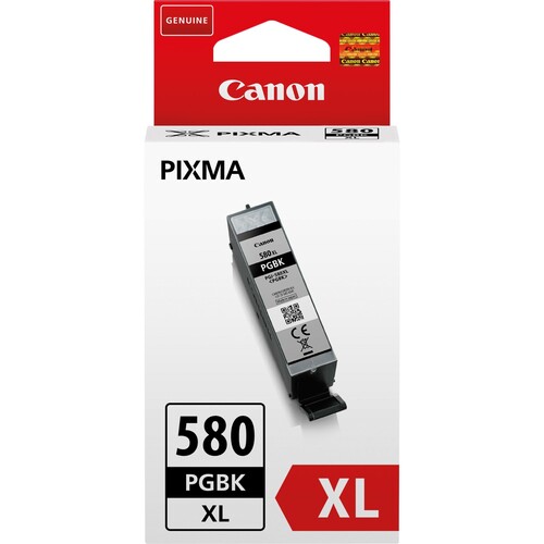 Canon Tintenpatrone PGI-580XLPGBK 2024C001 18,5ml schwarz Produktbild Front View L