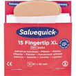 Salvequick Pflaster 6454 Fingerspitzen Textil 15 St./Pack. (PACK=15 STÜCK) Produktbild Additional View 1 S