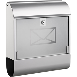 ALCO Briefkasten 8608 36x40x11cm Metall silber Produktbild