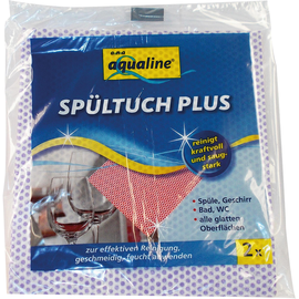 aQualine Spültuch Plus 9006-02058 2 St./Pack. (PACK=2 STÜCK) Produktbild