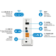 FRITZ! Router FRITZ!Box 6591 Cable 20002857 Produktbild Additional View 2 S