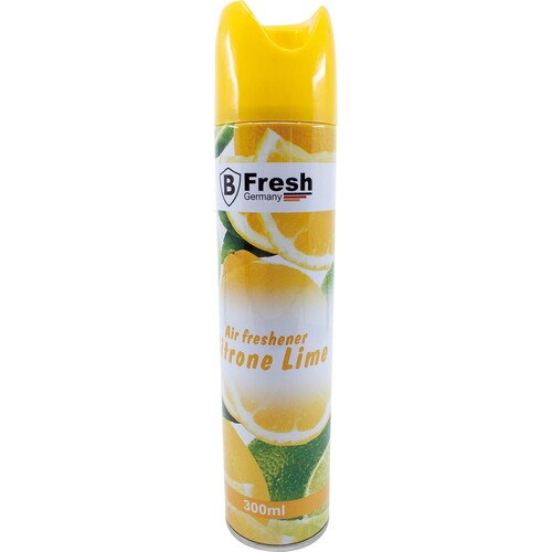 B-Fresh Raumspray Airfresh 35357 300ml Lemon-Zitrus (ST=300 MILLILITER) Produktbild Front View L