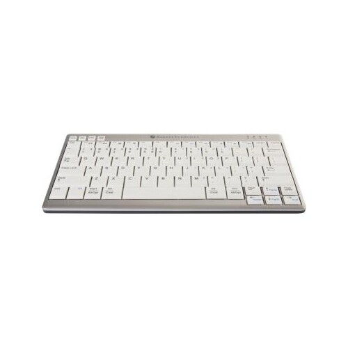 BakkerElkhuizen Tastatur UltraBoard BNEU950WDE kabellos ws/si Produktbild Front View L