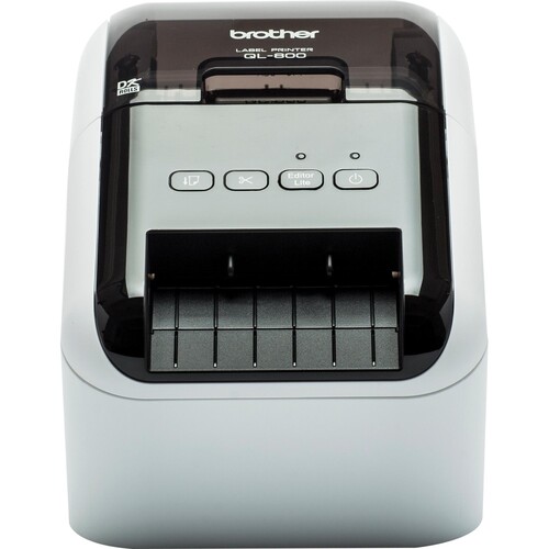 Brother Etikettendrucker QL800ZG1 grau Produktbild Additional View 1 L