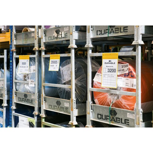 DURABLE Magnettasche 174604 A5 quer ge 10 St./Pack. (PACK=10 STÜCK) Produktbild Additional View 5 L