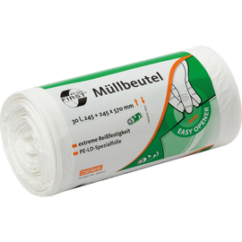 FIRST Müllbeutel 36005 LDPE 305+305x850mm ws 50 St./Pack. (PACK=50 STÜCK) Produktbild