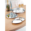 Esmeyer Serviertablett 400-1265 22x29cm oval Edelstahl Produktbild Additional View 1 S