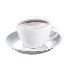 Esmeyer Cappuccinotasse Bistro 52 433-213 ws 6 St./Pack. +Untertasse (PACK=6 STÜCK) Produktbild