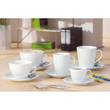 Esmeyer Cappuccinotasse Bistro 52 433-213 ws 6 St./Pack. +Untertasse (PACK=6 STÜCK) Produktbild Additional View 1 S