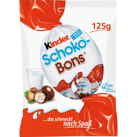 Kinder Schokolade Schoko-Bons 458393 125 g/Pack. (PACK=125 GRAMM) Produktbild