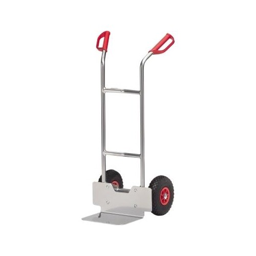 Fetra Sackkarre A1125L 150kg Aluminium silber Produktbild Front View L