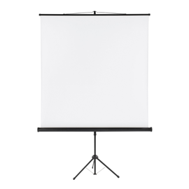 Franken Stativleinwand X-tra Line LWST215 150x150cm Dreibeinstativ Produktbild