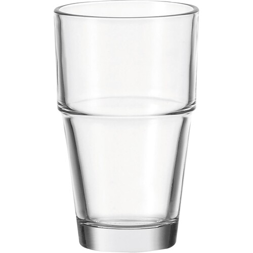 LEONARDO Latte Macchiato Glas Solo 043400 370ml 6 St./Pack. (PACK=6 STÜCK) Produktbild Front View L