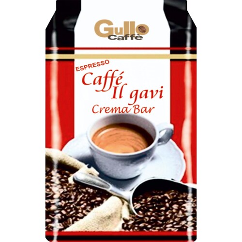 Gullo Kaffee Caffé II Gavi 10005 ganze Bohne 1.000 g/Pack. (PACK=1000 GRAMM) Produktbild Front View L