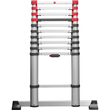 Hailo Sicherheits-Teleskopleiter FlexLine T80 11 Sprossen Produktbild Additional View 1 S