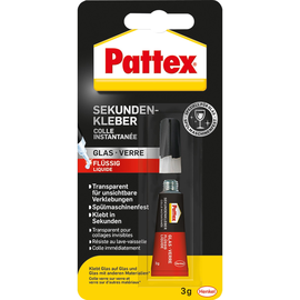 Pattex Sekundenkleber PSV1C Glas Flüssig 3g Produktbild