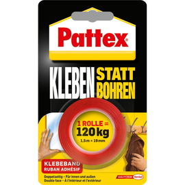 Pattex Montageklebeband Kleben statt Bohren PXMT2 19mmx1,5m Produktbild