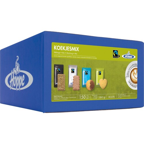 Hoppe Gebäck Fair Trade Mischung HC078 150 St./Pack. (PACK=150 STÜCK) Produktbild