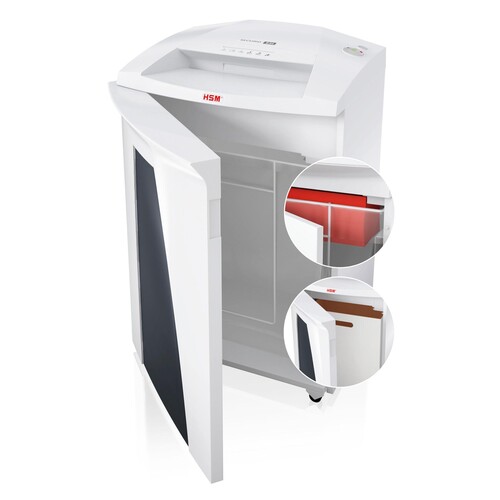 HSM SECURIO B34 5,8 mm Aktenvernichter weiß Produktbild Additional View 3 L