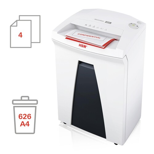HSM Aktenvernichter SECURIO B24 1784111O Partikel 1x5mm weiß Produktbild Additional View 2 L