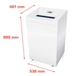 HSM Aktenvernichter Pure 630 2363111 Partikel 4,5x30mm Produktbild Additional View 1 S