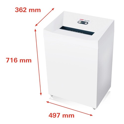HSM Aktenvernichter Pure 530 2353111 Partikelschnitt 4,5x30mm Produktbild Additional View 1 L
