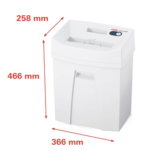 HSM Aktenvernichter Pure 220 2323111 Partikelschnitt 4x25mm Produktbild Additional View 1 L
