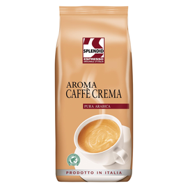 SPLENDID Kaffee Espresso Aroma Caffé Crema 4031720 1.000g (PACK=1000 GRAMM) Produktbild