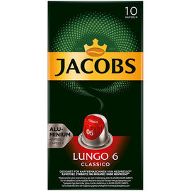 JACOBS Kaffeekapsel Lungo 6 Classico 4057022 10 St./Pack. (PACK=10 STÜCK) Produktbild