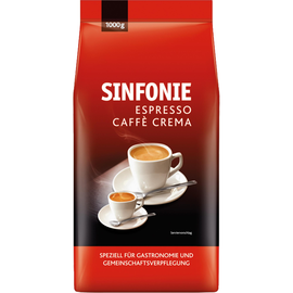 JACOBS Kaffee Sinfonie Caffe Crema Espresso 4019141 ganze Bohne 1.000g Produktbild