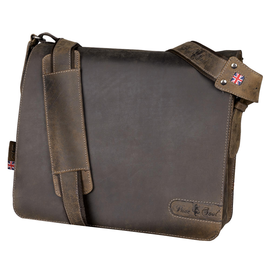 Pride & Soul Notebooktasche BEN  47138 37x33x14cm Echtleder braun Produktbild