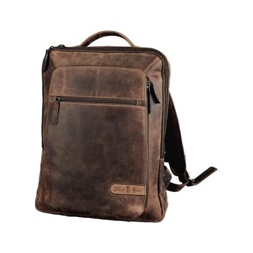 Pride & Soul Business Rucksack 47199 Leder braun Produktbild