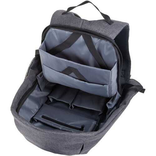 LIGHTPAK Rucksack SAFEPAK 46153 Polyester grau Produktbild Additional View 3 L
