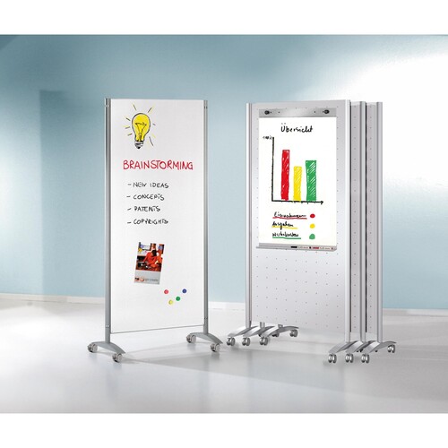 Kerkmann Rollensatz 6915 für Stellwand Metropol 4 St./Pack. (PACK=4 STÜCK) Produktbild Additional View 1 L