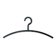 Kerkmann Kleiderbügel 6004 Kunststoff schwarz 5 St./Pack. (PACK=5 STÜCK) Produktbild