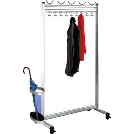 Kerkmann Garderobe Multiline 6751 100x170x40cm 10/36 Haken silber Produktbild