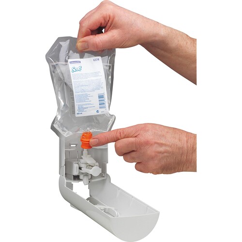 Toilettensitzreiniger 400ml Spenderbeutel Scott 6374 (ST=400 MILLILITER) Produktbild Additional View 1 L