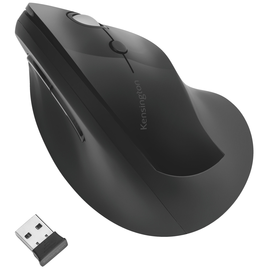 Mouse Pro Fit Ergo vertikal kabellos schwarz Kensington K75501EU Produktbild