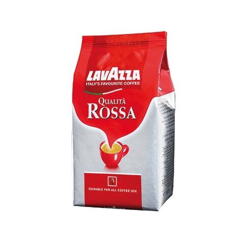 Lavazza Kaffee Qualita Rossa ganze Bohnen 1kg Produktbild Front View L